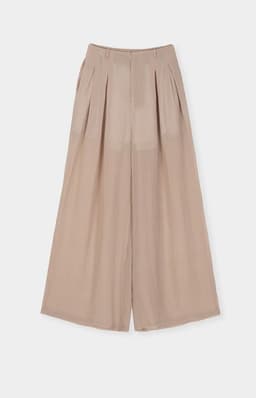 Pantalón Palazzo Beige